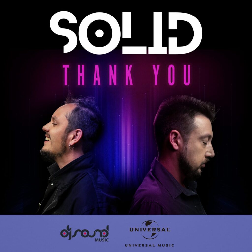 Novo hit da dupla Solid - "Thank You" já está disponível